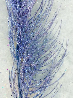 Celebrate Birthday^A&B Floral 5' Glitte Pine Garland In Assorted Colors