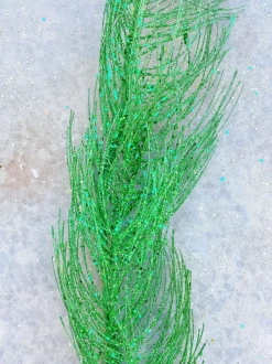 Garlands^A&B Floral 5' Glitte Pine Garland In Assorted Colors
