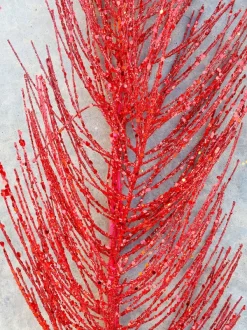 Garlands^A&B Floral 5' Glitte Pine Garland In Assorted Colors