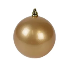 Ball Ornaments^Farrisilk 4" Rose Gold Candy Apple Ornament