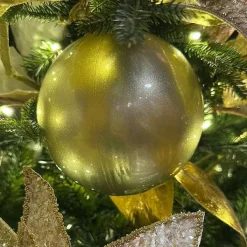 Ball Ornaments^Farrisilk 4" Rose Gold Candy Apple Ornament