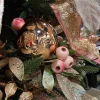 Ball Ornaments^Farrisilk 4" Rose Gold Shiny Ornament