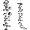 Garlands^RAZ 4', Silver Ball Garland