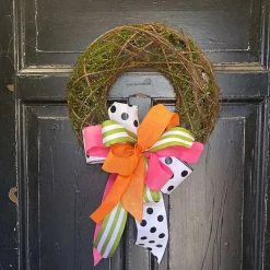 Door Decor^A&B Floral 18.5" Sweet Annie Wreath