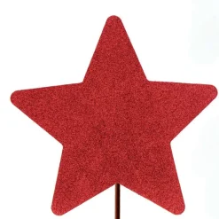 Pot Stakes^The Round Top Collection All Glitter Patriotic Star