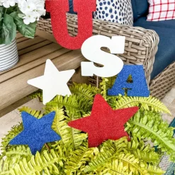 Pot Stakes^The Round Top Collection All Glitter Usa