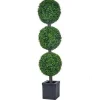 Floral Decor^Regency American Boxwood Ball Topiary, 48"