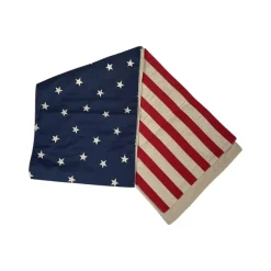 Table Decor^Regency Americana Star And Stripes Flag Table Decor Runner