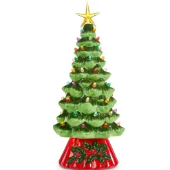 Table Decor^RAZ Animated Lighted Vintage Tree
