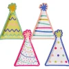 Celebrate Birthday^Sophistiplate Appetizer Plate, Party Hat
