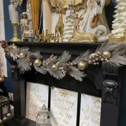 Floral Decor^Direct Export Co. Arctic Alabaster Garland