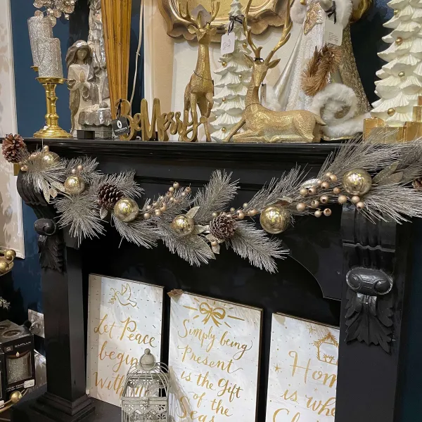 Table Decor^Direct Export Co. Arctic Alabaster Garland