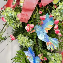 Door Decor^* Artful Hummingbird Teardrop