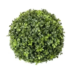 Floral Decor^Regency Artificial English Boxwood Ball, 13"