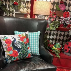 Pillows^C&F Enterprises Ashford Aqua Pillow