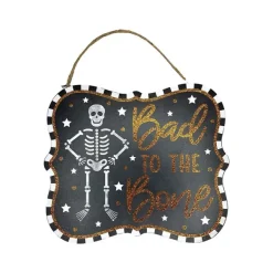 Signs^Craig Bachman Bad To The Bone Glitter Sign