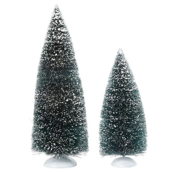 Table Decor^Department 56 Bag-O-Frosted Topiaries Set Dept. 56 Village