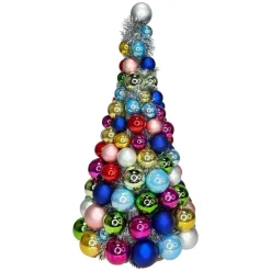 Focal Points^RAZ Ball Ornament Tree, 15.5"