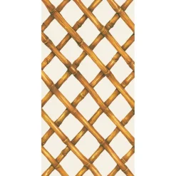 Spring^Hester & Cook Bamboo Lattice Guest Napkin Set