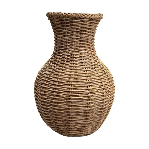 Diy Containers^Two's Company Basket Weave Pattern Vase