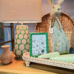 Table Decor^Two's Company Basket Weave Pattern Vase