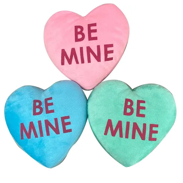 Pillows^Liberty Floral Be Mine Plush Heart Large