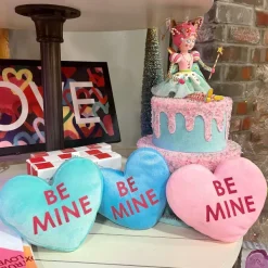 Pillows^Liberty Floral Be Mine Plush Heart Large