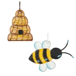 Spring^The Round Top Collection Bee & Hive Charms