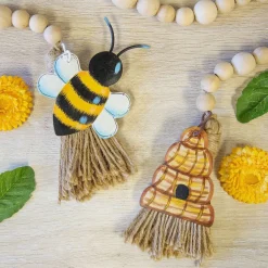 Table Decor^The Round Top Collection Bee & Hive Charms