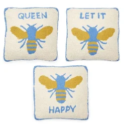 Spring^Two's Company Bee Spring Pillow