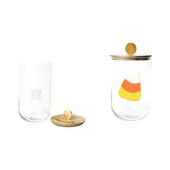 Kitchen & Dining^Happy Everything Big Wooden Lid Glass Jar By !