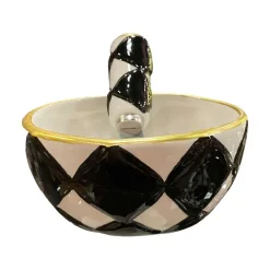 Kitchen & Dining^Home Essentials Black And White Dip Bowl Set