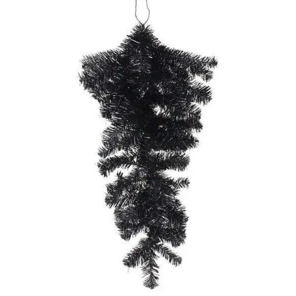 Greenery^Craig Bachman Black Belgium Spruce Teardrop, 36"