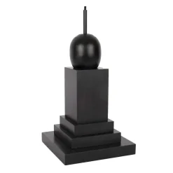 Table Decor^The Round Top Collection Black Display Pole, Medium