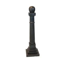 Table Decor^The Round Top Collection Black Display Pole, Tall