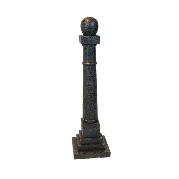 Table Decor^The Round Top Collection Black Display Pole, Tall