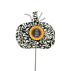 Wall Decor^The Round Top Collection Black Fall Charm Pumpkin