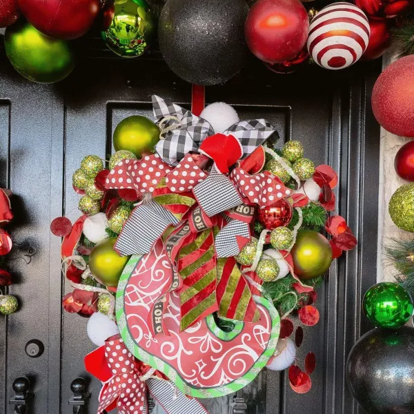 Ball Ornaments^Farrisilk Black Glitter Ball Ornament, 4"