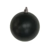 Ball Ornaments^Farrisilk Black Matte Ball Ornament, 8"