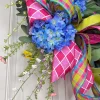 Creations^* Blooming Blue Hydrangea Wreath
