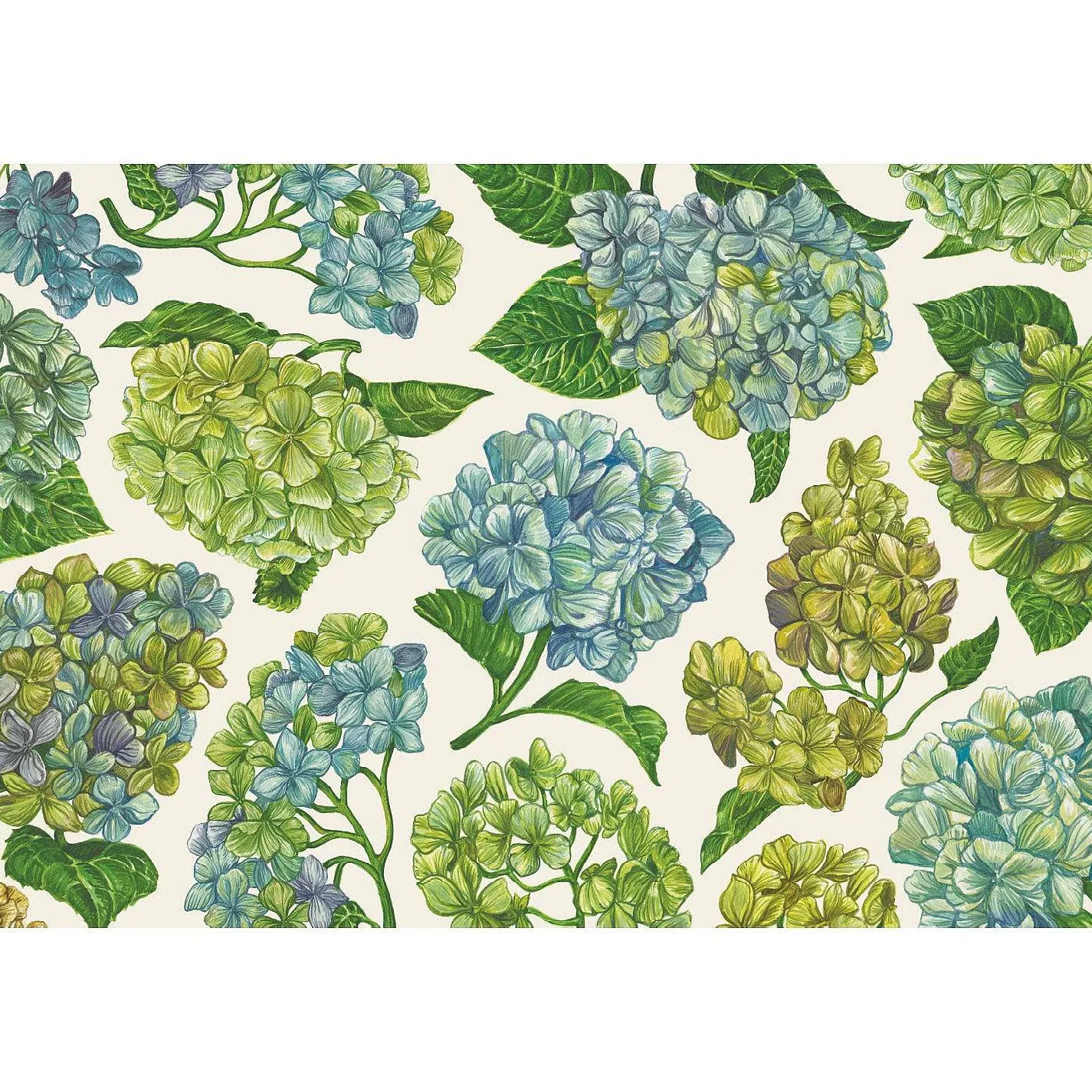 Kitchen & Dining^Hester & Cook Blooming Hydrangeas Placemat Sheets