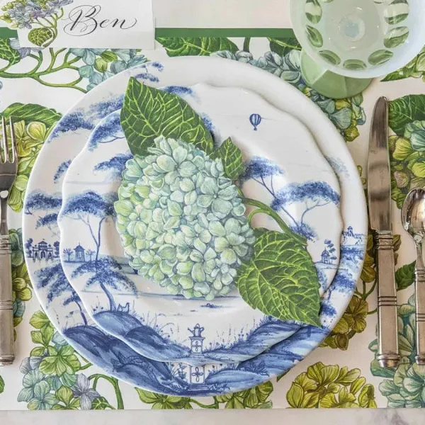 Spring^Hester & Cook Blooming Hydrangeas Placemat Sheets