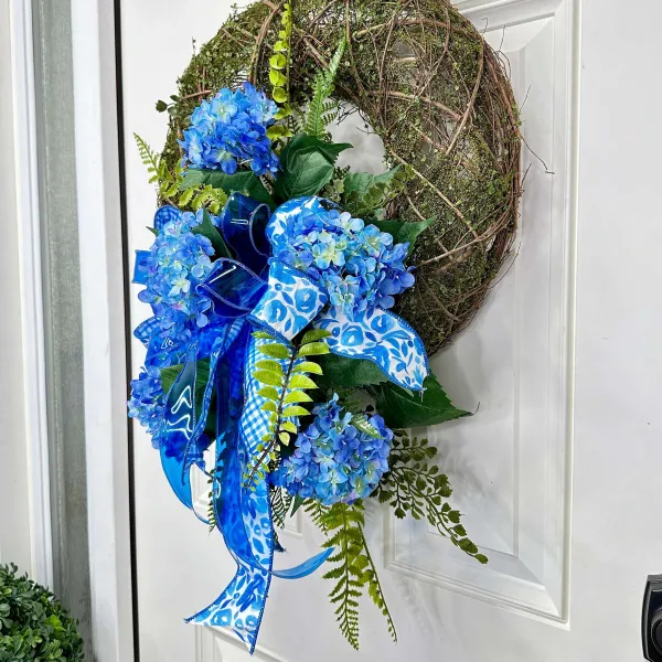 Door Decor^* Blooms Of Spring Wreath