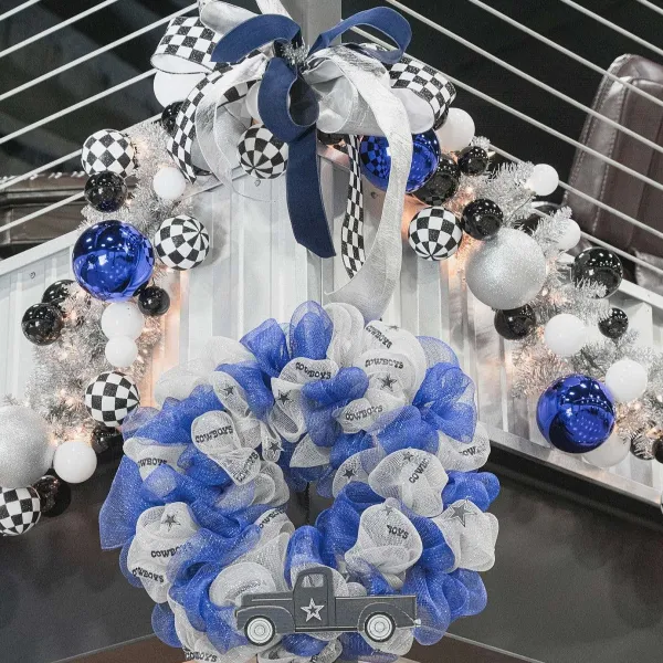 Ball Ornaments^Farrisilk Blue Candy Apple Ball Ornament, 8"
