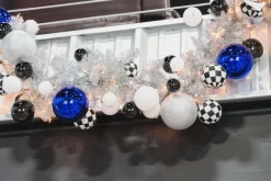 Ball Ornaments^Farrisilk Blue Candy Apple Ball Ornament, 8