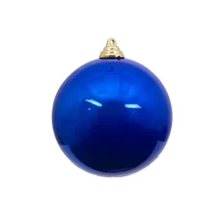 Ball Ornaments^Farrisilk Blue Candy Apple Ball Ornament, 6"