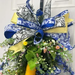 Spring^D. Stevens Blue Chinoiserie Ribbon, 4