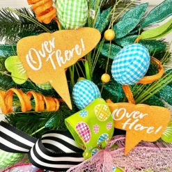 Picks^Liberty Floral Blue Gingham Egg Pick
