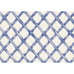 Kitchen & Dining^Hester & Cook Blue Lattice Placemat Sheets