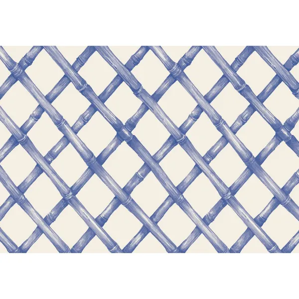 Party Diy^Hester & Cook Blue Lattice Placemat Sheets